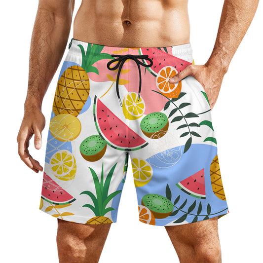 Men's 2-in-1 Compression-Liner Board Shorts, product view 2