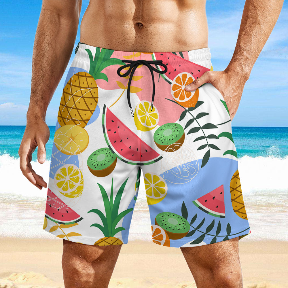 Men's 2-in-1 Compression-Liner Board Shorts, product view 9