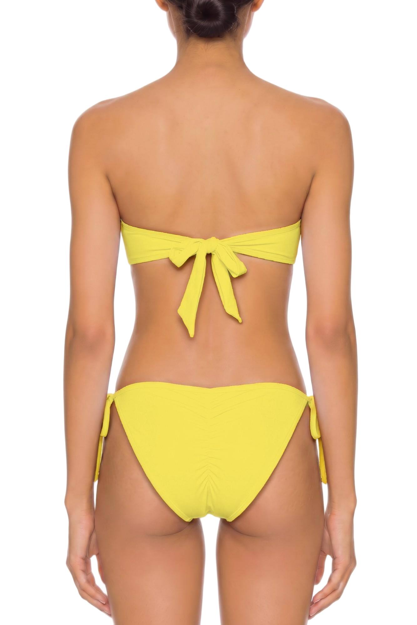 Ruched Back Side-Tie Bikini Bottom | SWBKB006