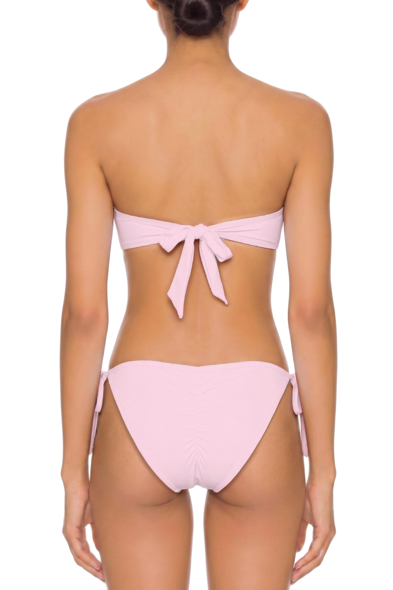 Ruched Back Side-Tie Bikini Bottom | SWBKB006