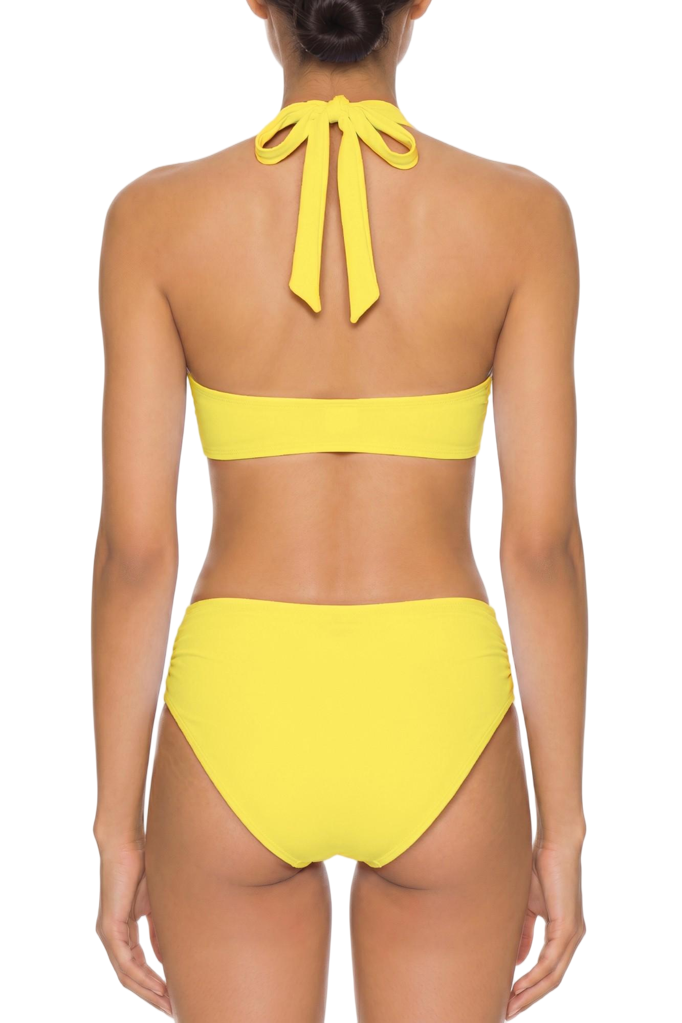 Plunge Halter Bikini Top | SWBKT013