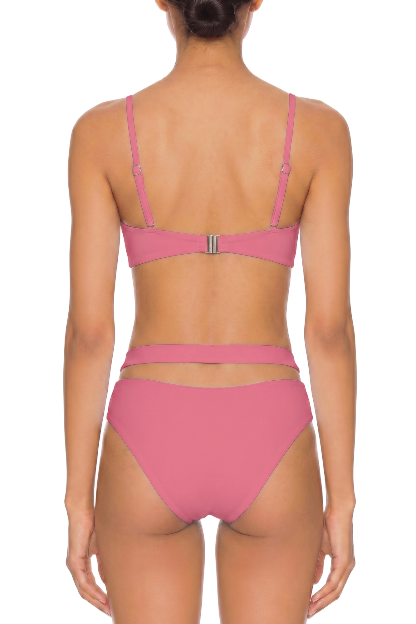 Cutout High-Waist Bikini Bottom | SWBKB017