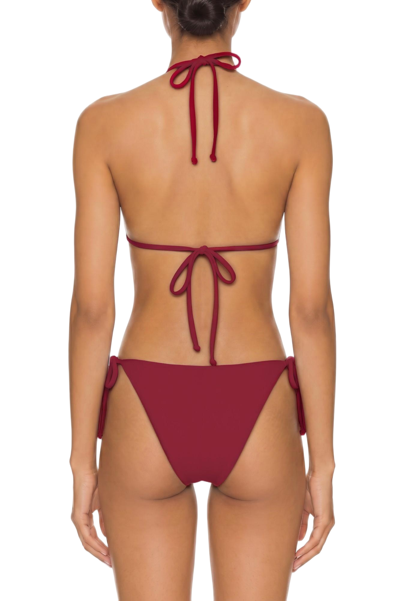 Gold Ring Triangle Bikini Top | SWBKT028