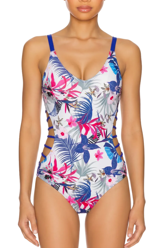 Side Cutout One-Piece Swimsuit | SWOP007