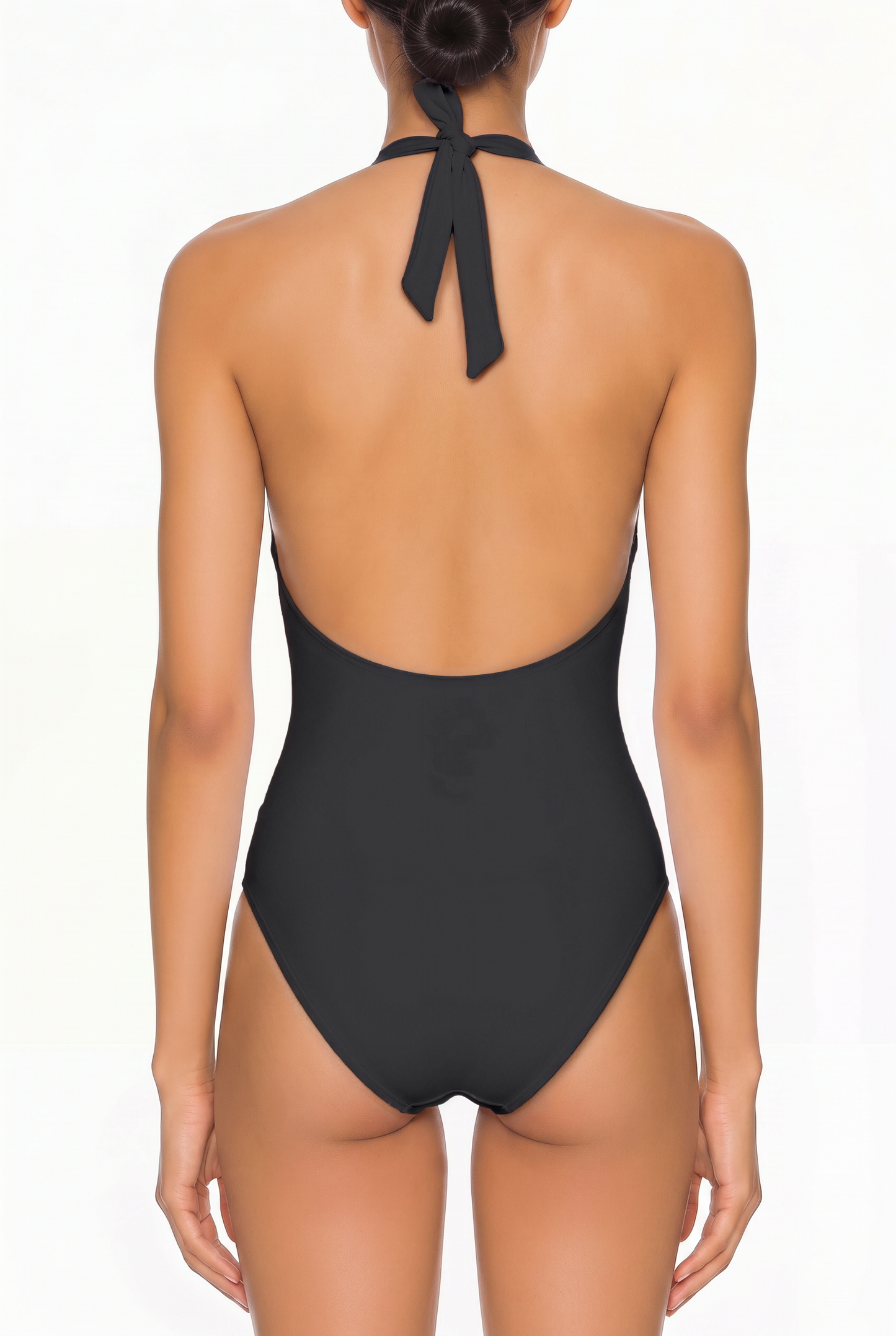 Halter Keyhole One-Piece Swimsuit | SWOP009