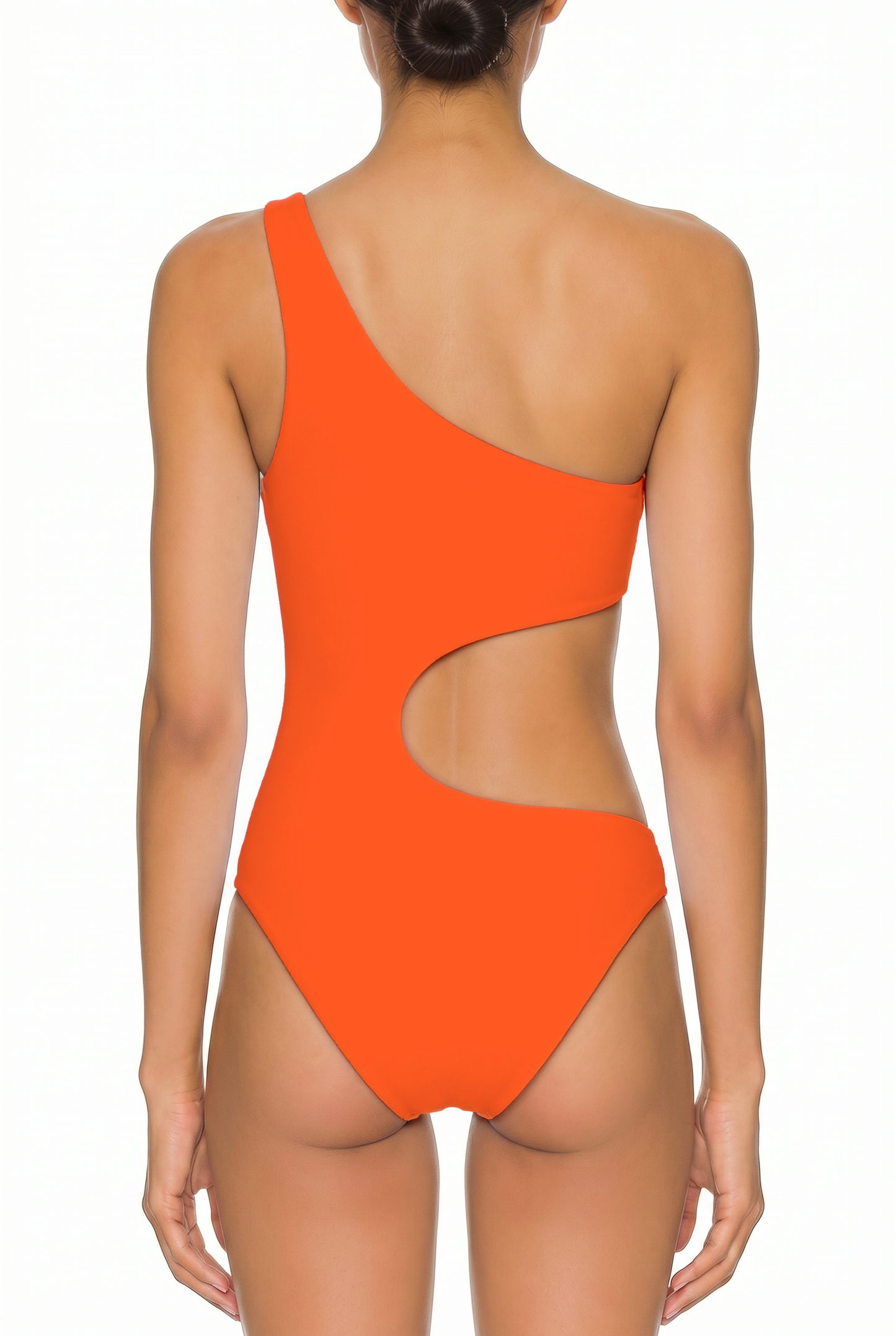 One-Shoulder Cutout Monokini | SWOP028
