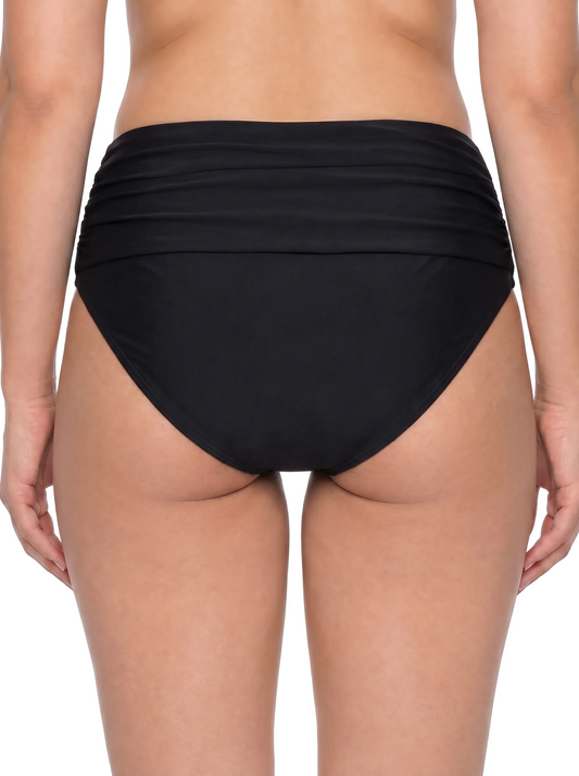 High Waisted Ruched Tankini Bottoms | SWPL502
