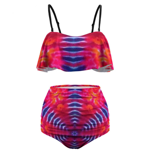 Flounce Cami High-Waisted Bikini Set, product view 2