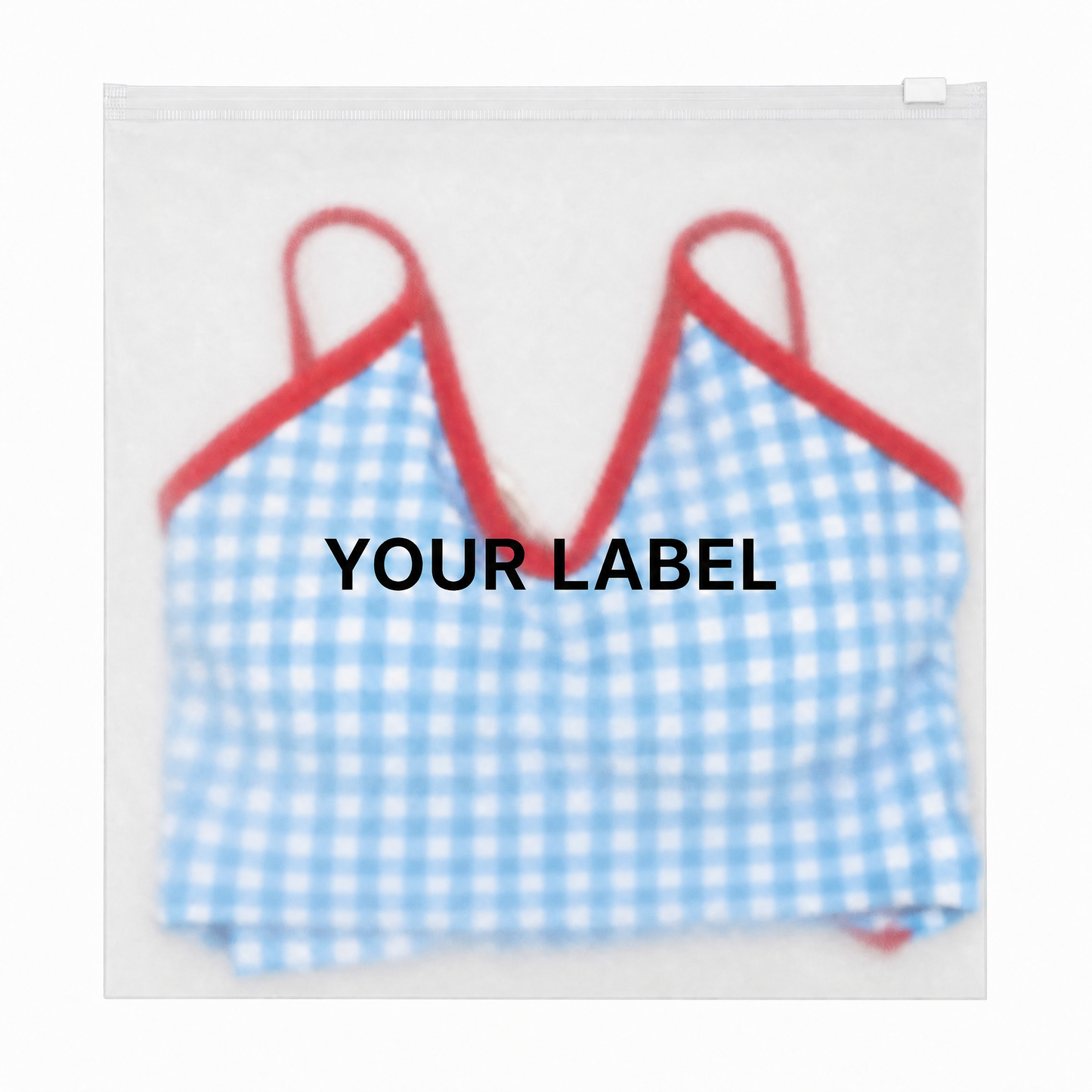 Frosted Zipper Bag