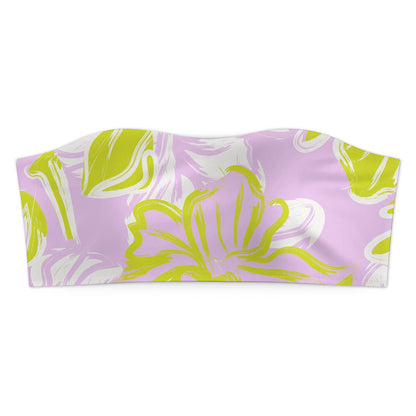 Strapless Bandeau High-Cut Bikini Set, product view 3