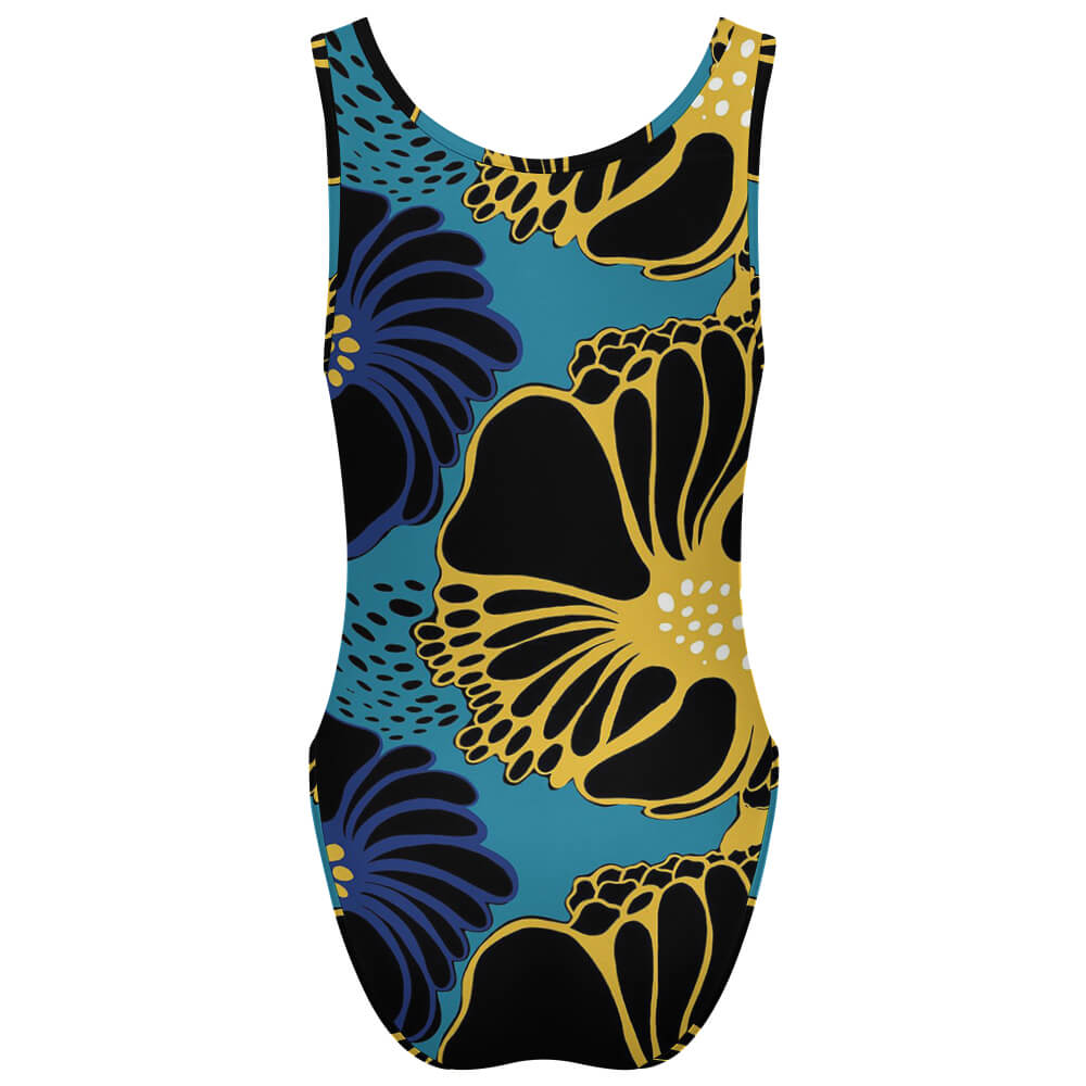 Scoop-Neck Racerback One-Piece Swimsuit, product view 5