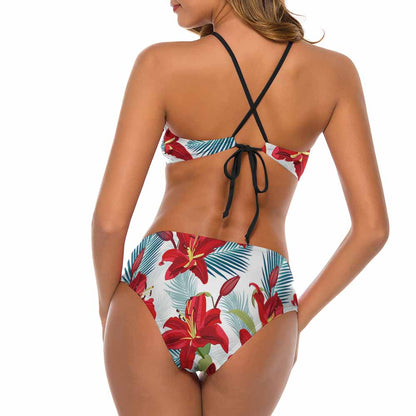 Halter High-Waisted Bikini Set, product view 4