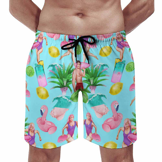 Men's Mesh-Lined Quick-Dry Board Shorts