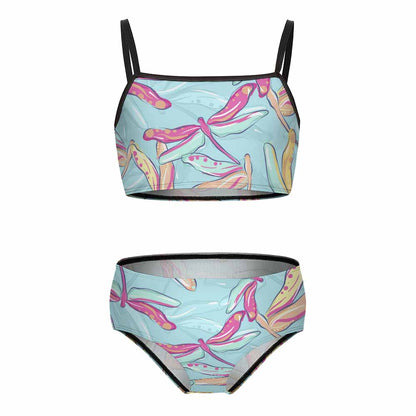 Girls' Square-Neck Cami Bikini Set