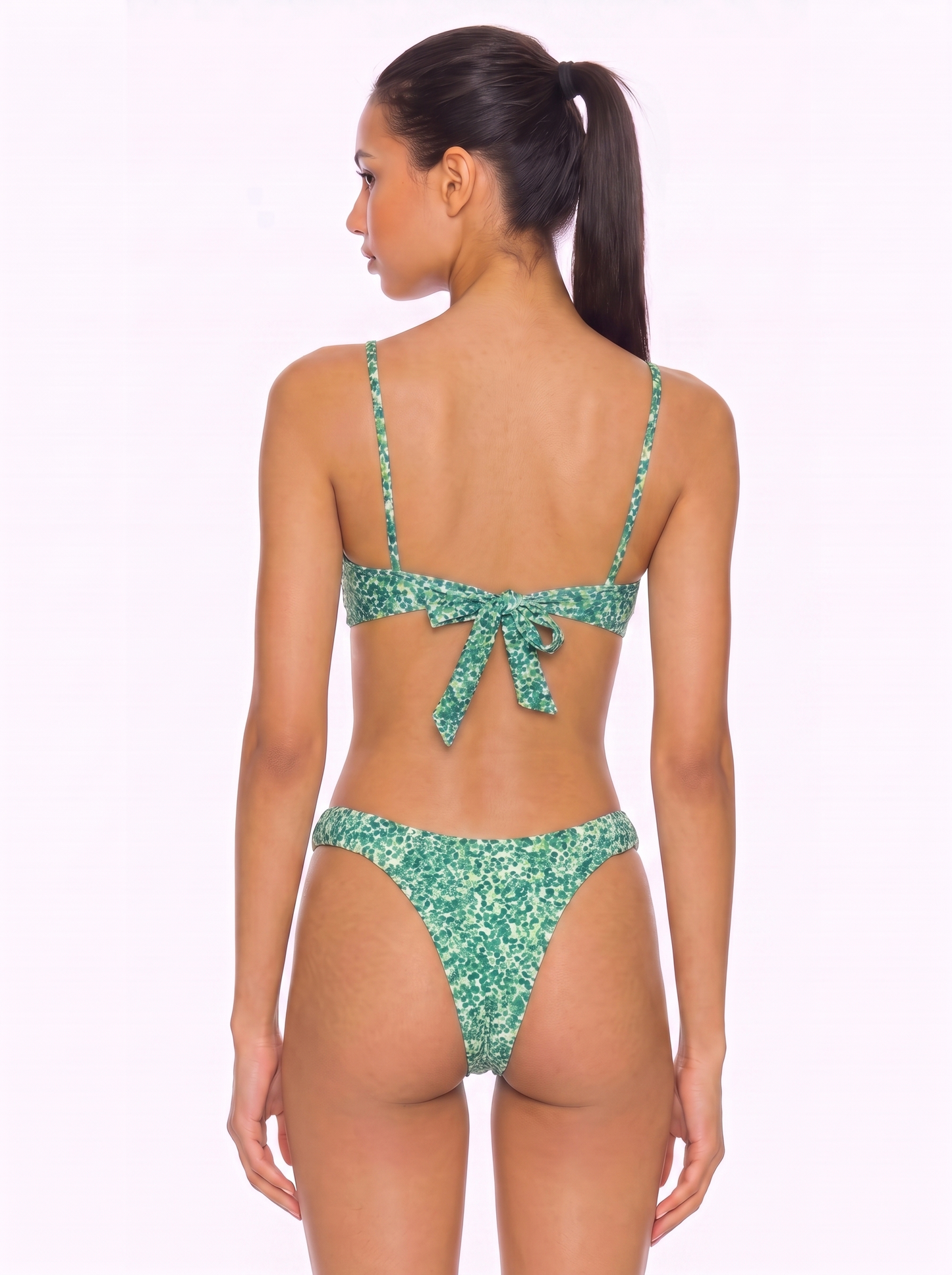 Tie-Front Underwire Bikini Set