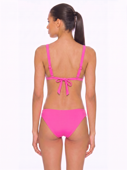 Wide Strap Triangle Bikini Set