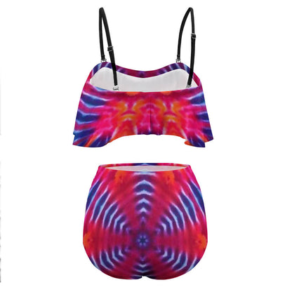 Flounce Cami High-Waisted Bikini Set, product view 3
