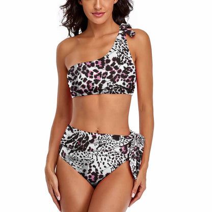 One-Shoulder High-Waisted Bikini Set, product view 5