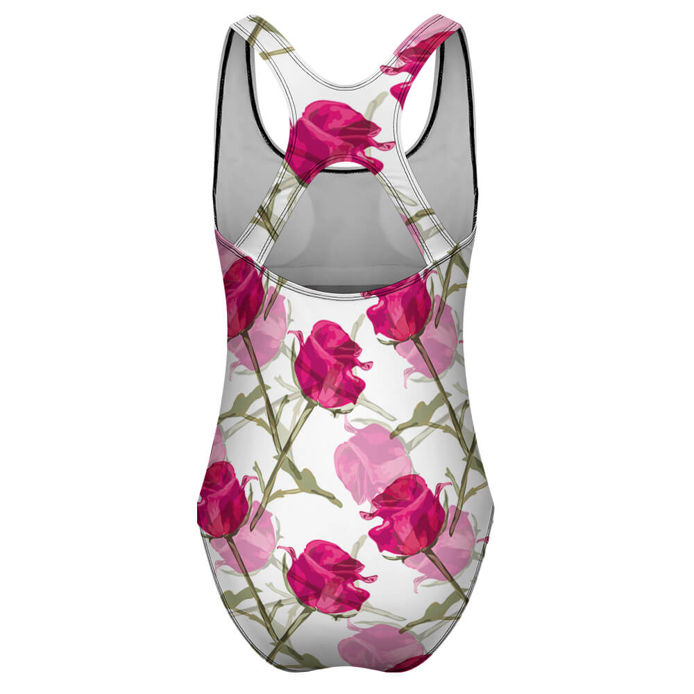 Scoop-Neck Ruched One-Piece Swimsuit, product view 5