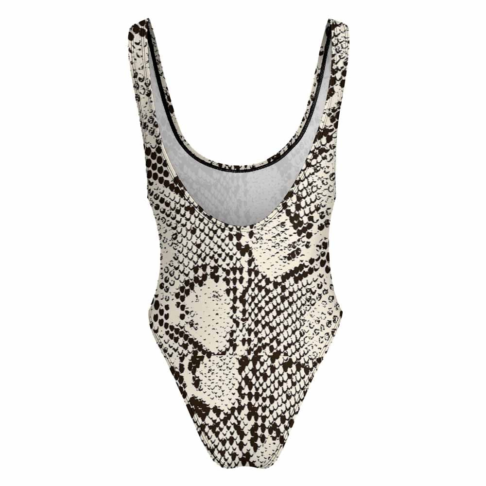 Scoop-Neck Wide-Strap One-Piece Swimsuit, product view 5