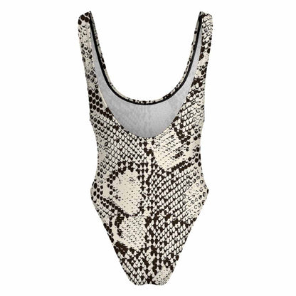Scoop-Neck Wide-Strap One-Piece Swimsuit, product view 5