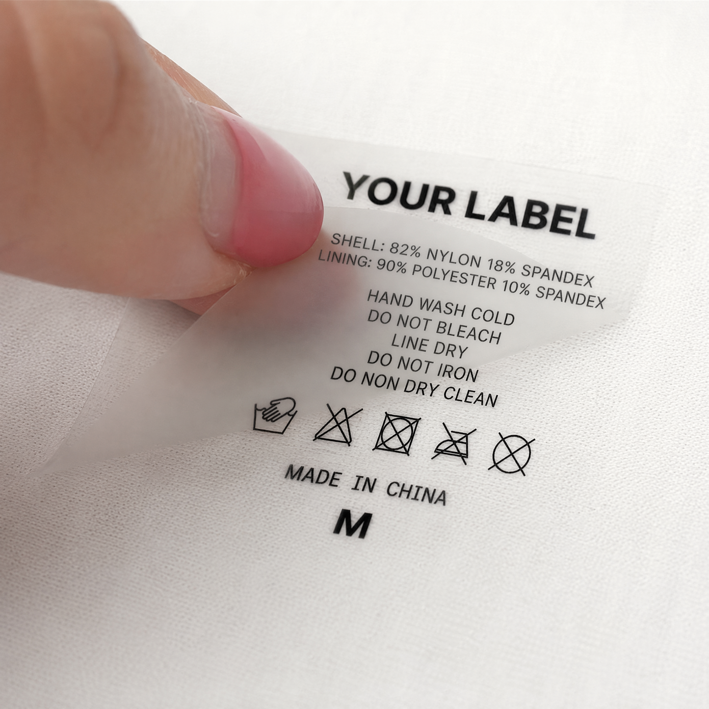 Heat Transfer Label