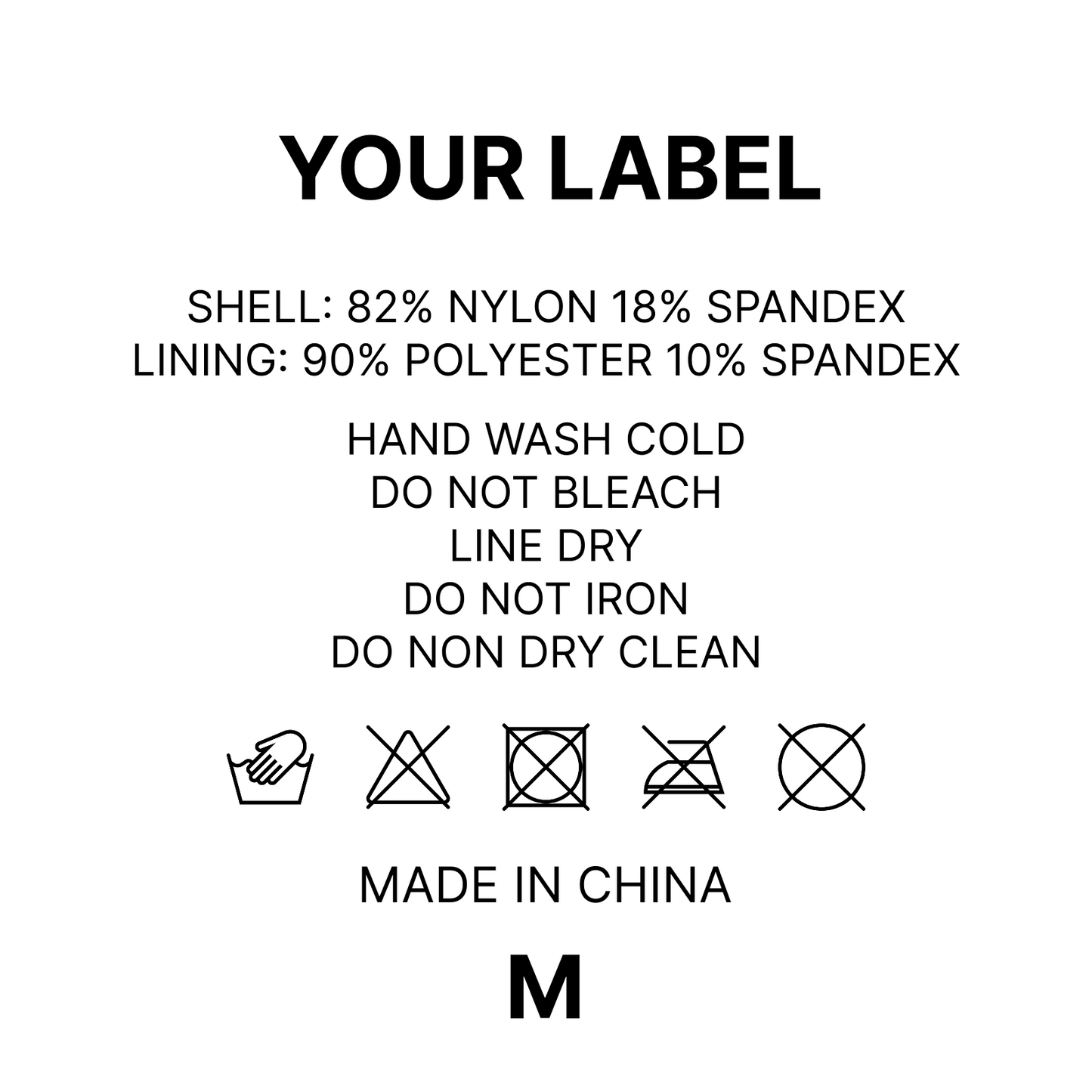Heat Transfer Label