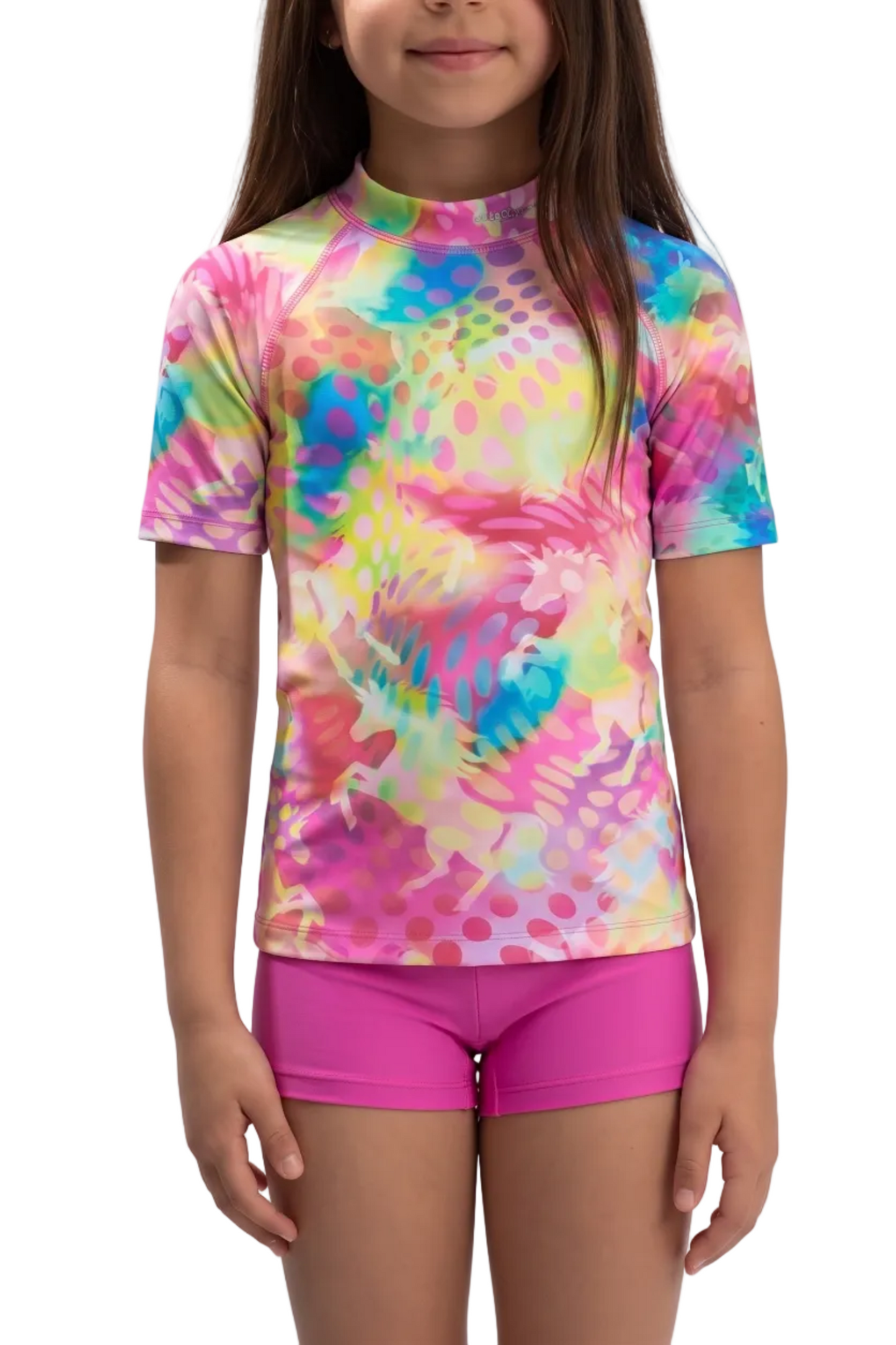 Short Sleeve Rash Guard Two-Piece Swim Set | SKG011