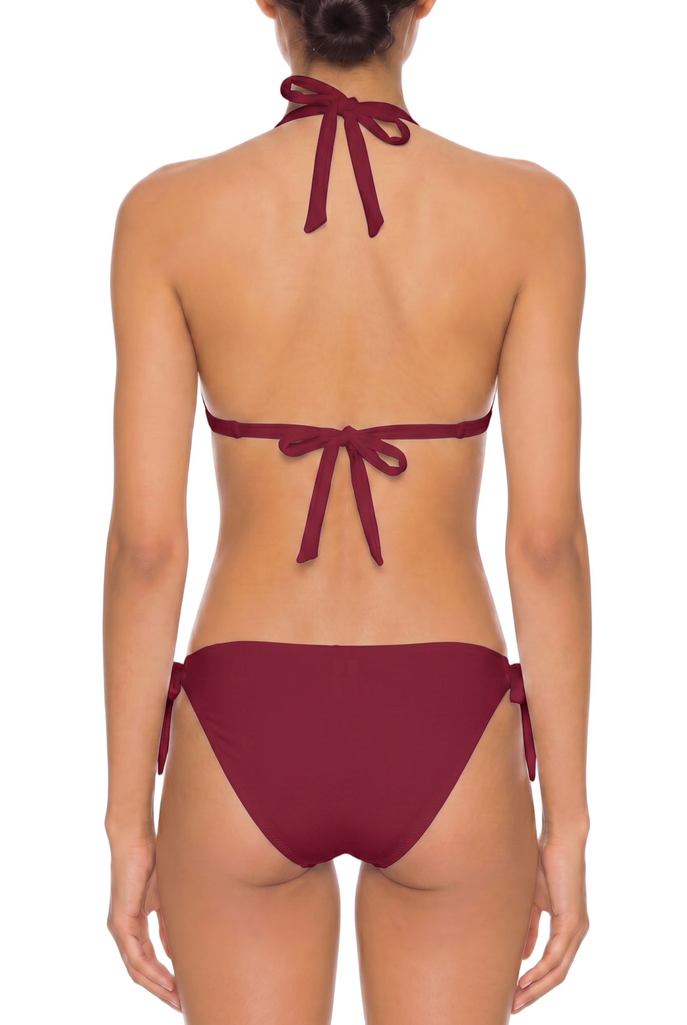 Knotted Halter Underwire Bikini Top | SWBKT001