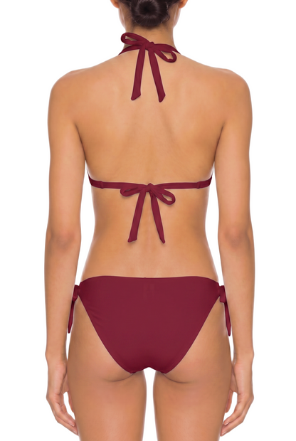 Knotted Halter Underwire Bikini Top | SWBKT001