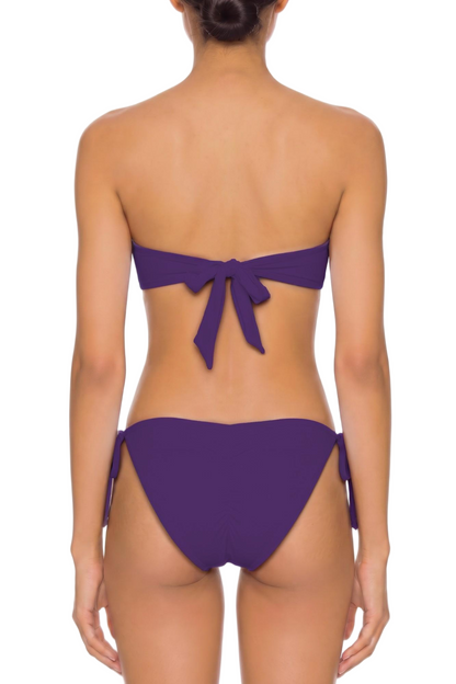 Ruched Back Side-Tie Bikini Bottom | SWBKB006