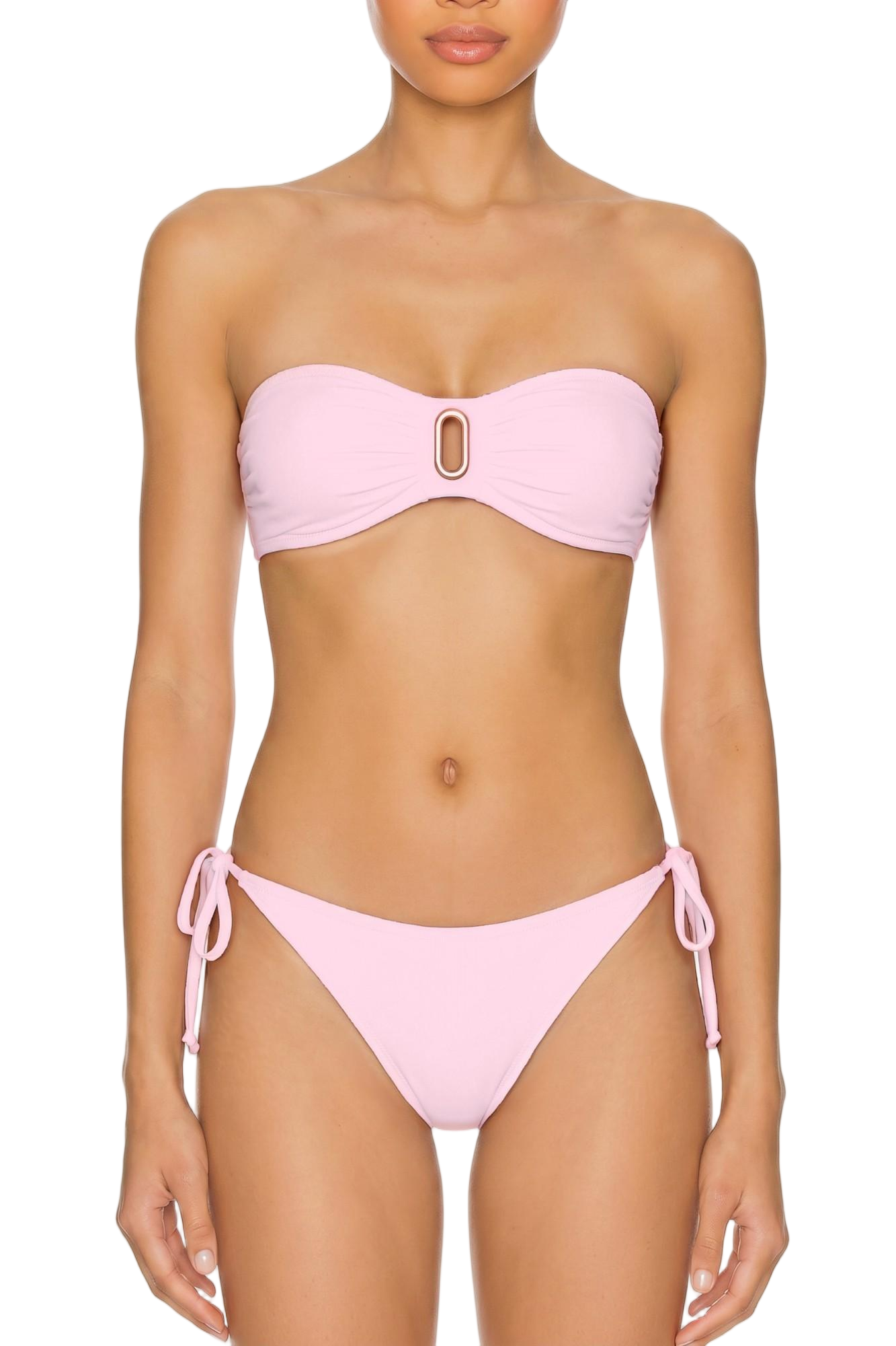Ruched Back Side-Tie Bikini Bottom | SWBKB006