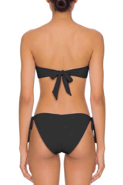 Ruched Back Side-Tie Bikini Bottom | SWBKB006