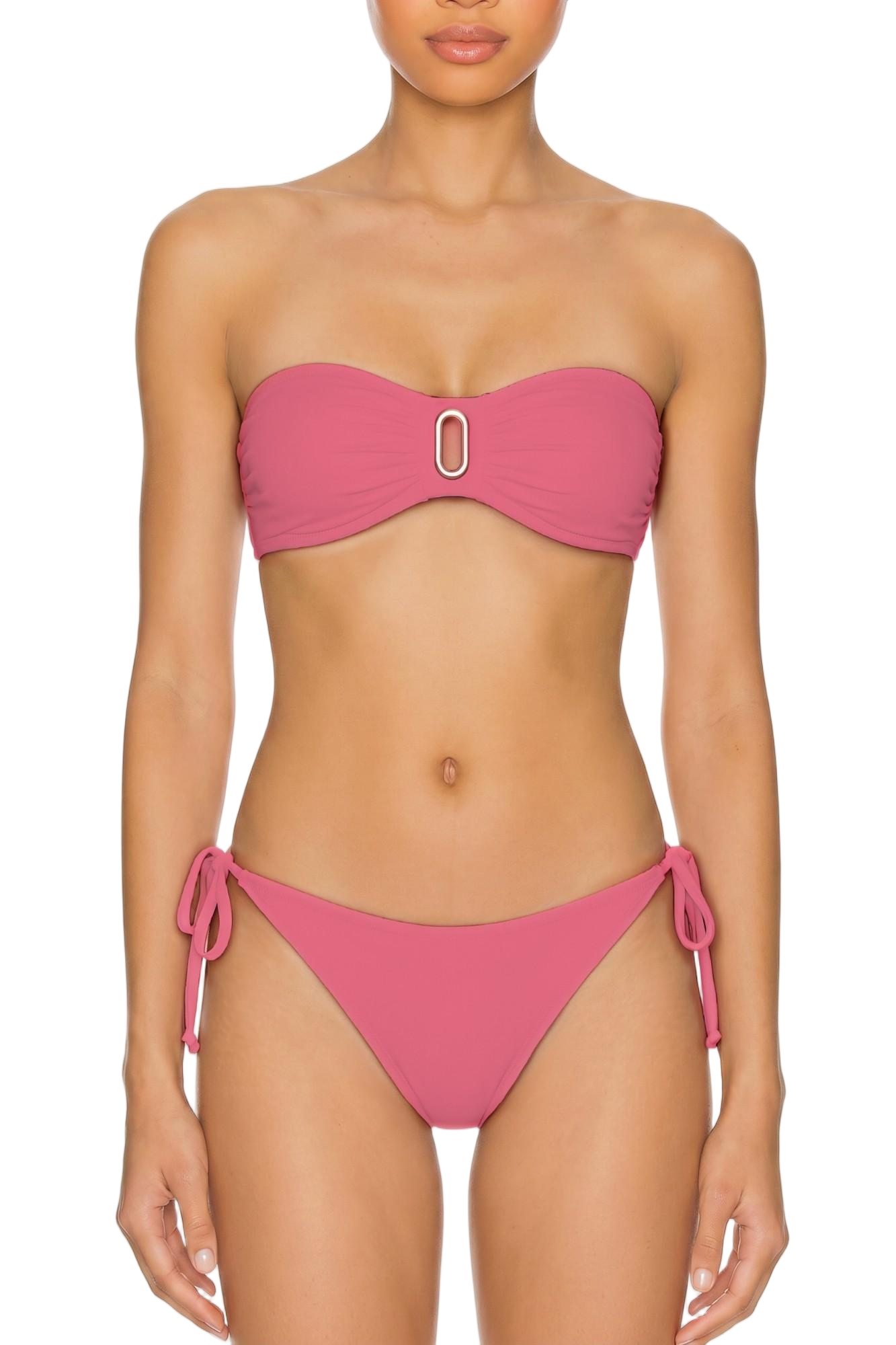 Ruched Back Side-Tie Bikini Bottom | SWBKB006