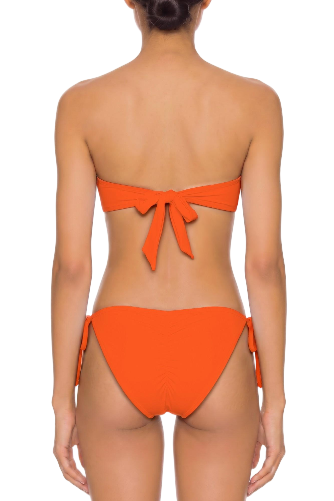 Ruched Back Side-Tie Bikini Bottom | SWBKB006