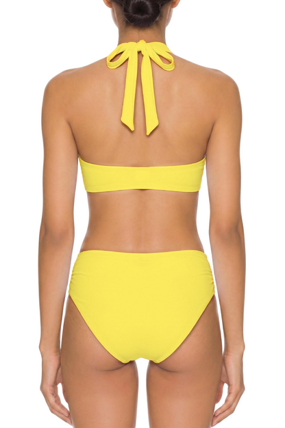 Plunge Halter Bikini Top | SWBKT013