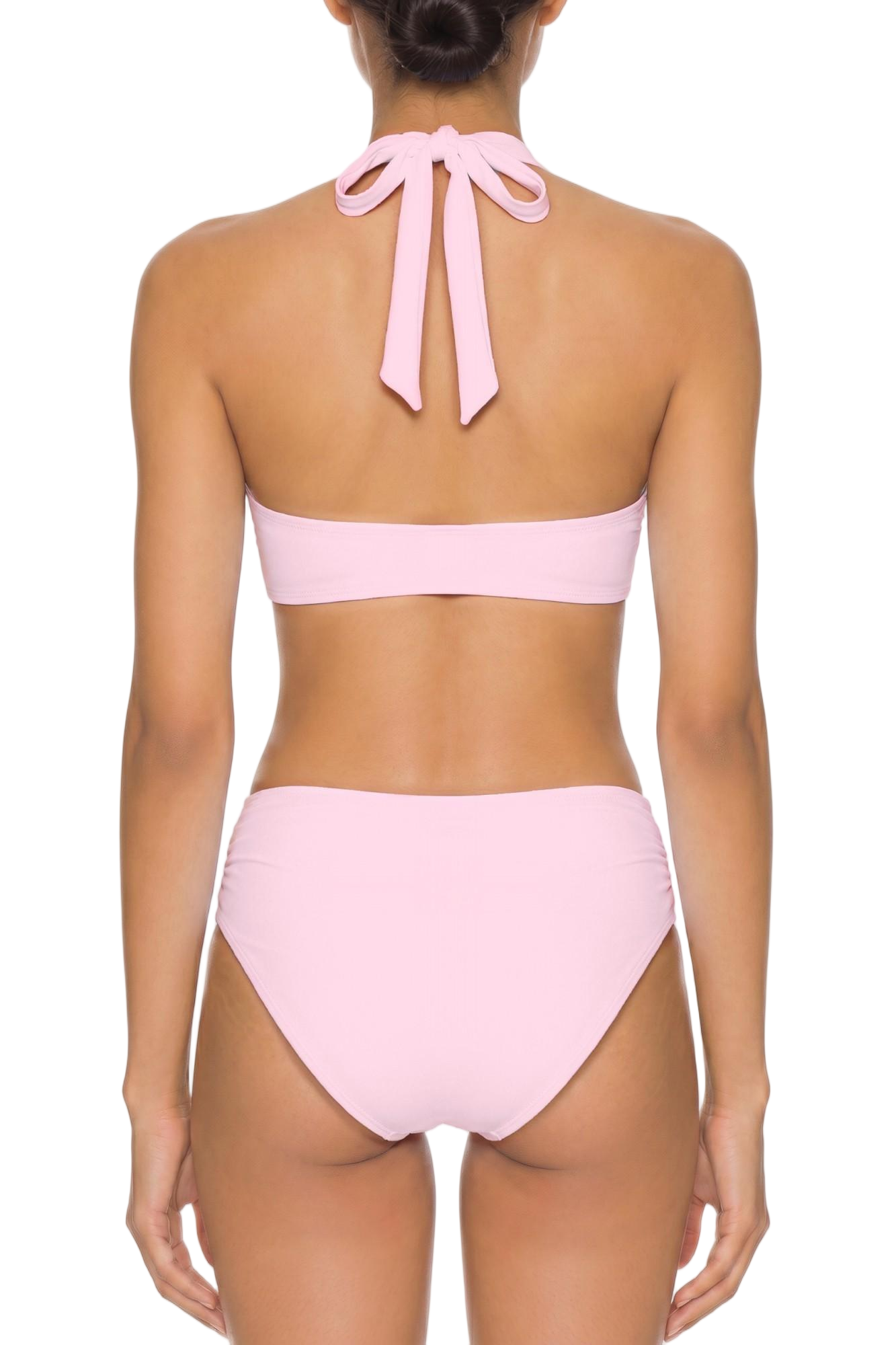 Plunge Halter Bikini Top | SWBKT013
