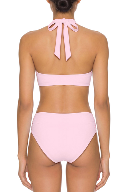 Plunge Halter Bikini Top | SWBKT013