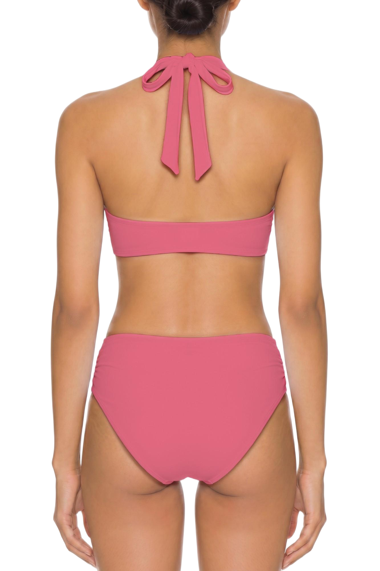 Plunge Halter Bikini Top | SWBKT013