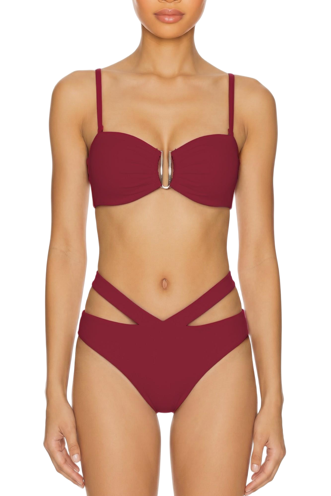 U-Front Bandeau Bikini Top | SWBKT017