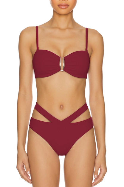 U-Front Bandeau Bikini Top | SWBKT017