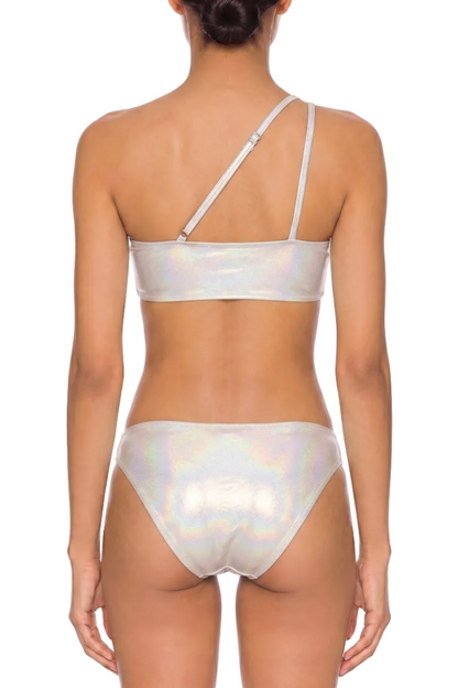 Asymmetrical Cutout Bikini Top | SWBKT019