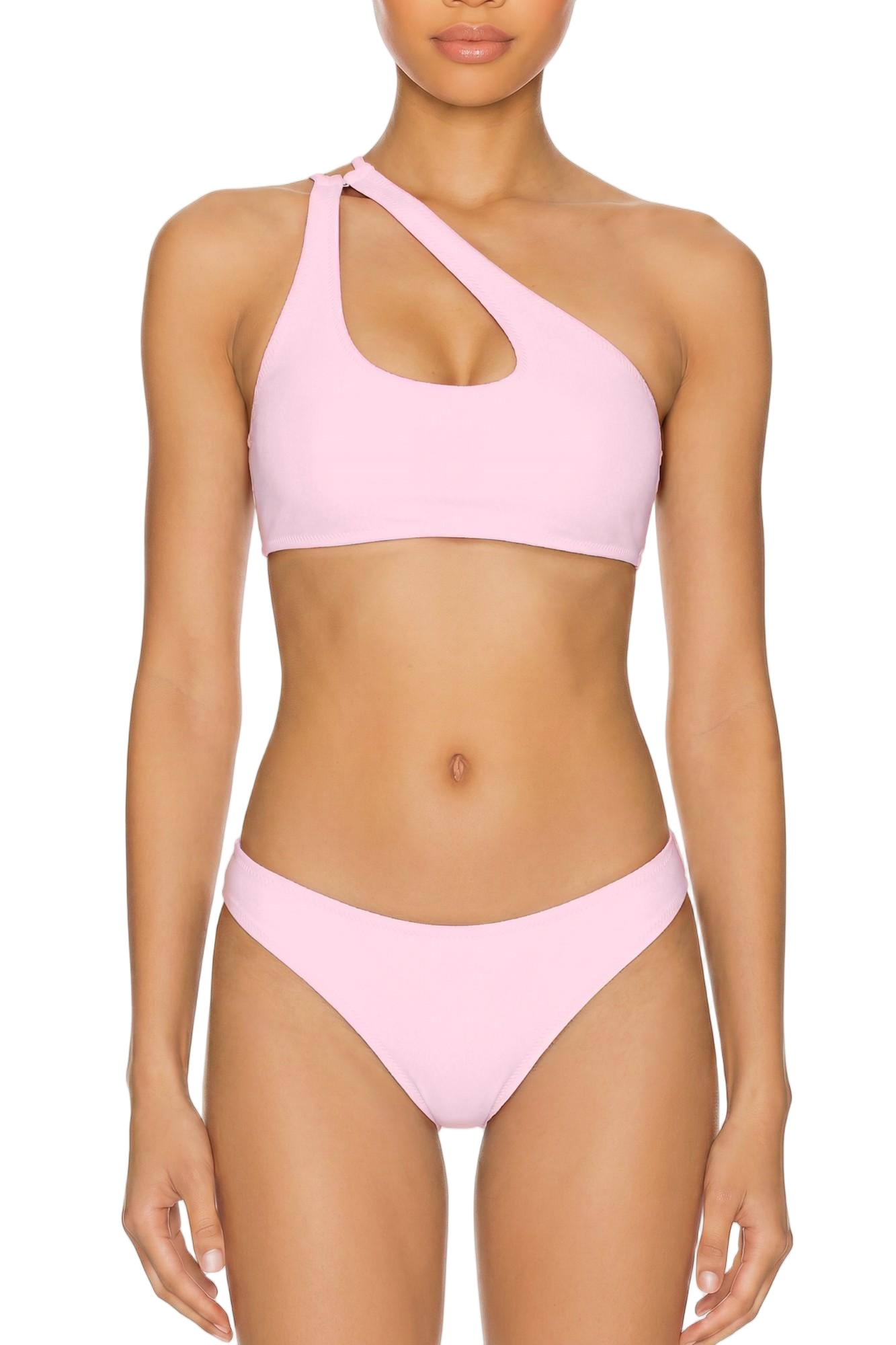 Asymmetrical Cutout Bikini Top | SWBKT019
