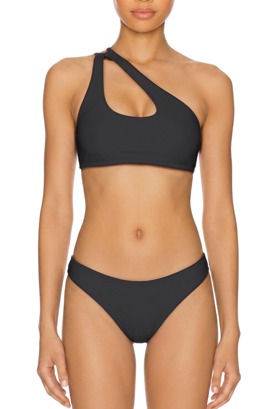Asymmetrical Cutout Bikini Top | SWBKT019