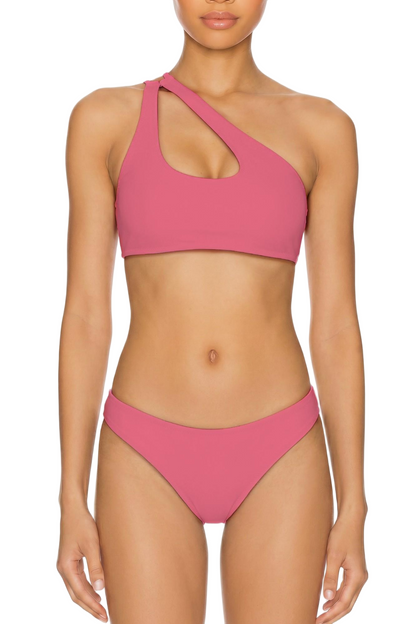 Asymmetrical Cutout Bikini Top | SWBKT019