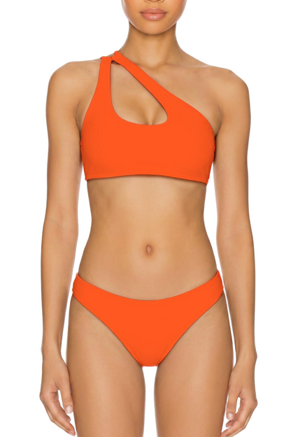 Asymmetrical Cutout Bikini Top | SWBKT019