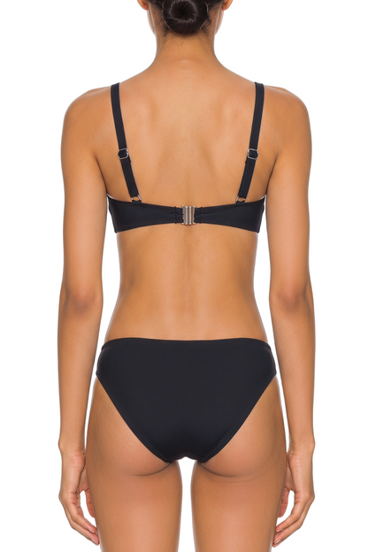 Twist-Front Underwire Bikini Top | SWBKT027