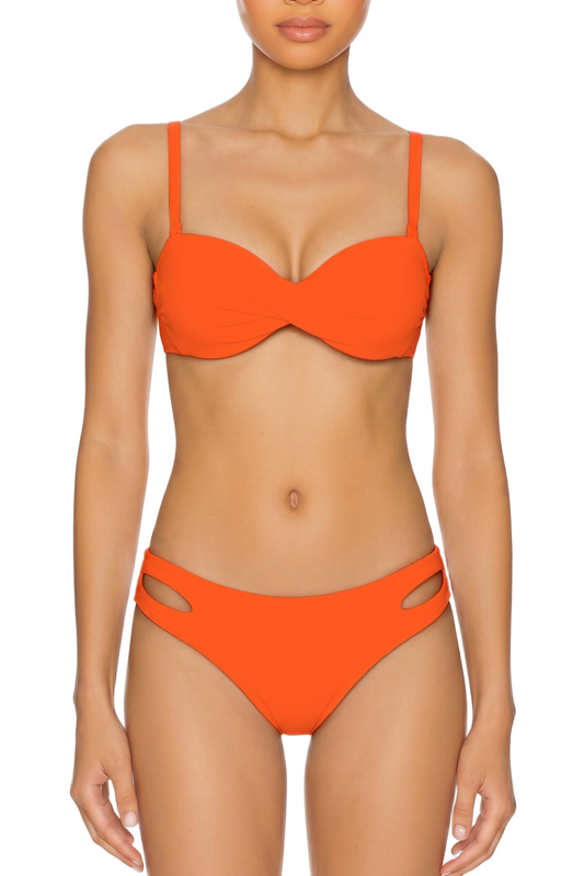 Side Cutout Bikini Bottom | SWBKB027