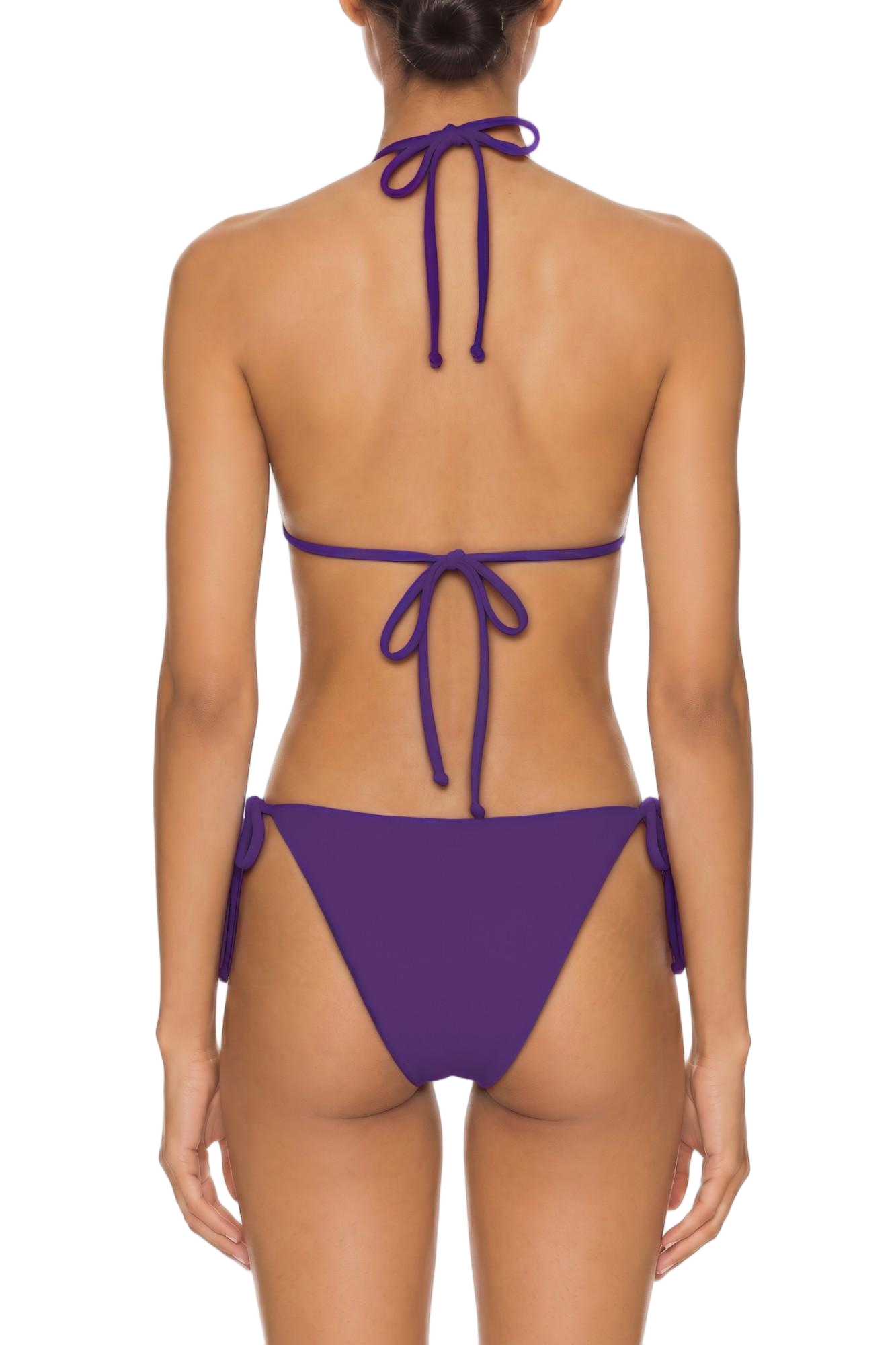 Gold Ring Side-Tie Bikini Bottom | SWBKB028