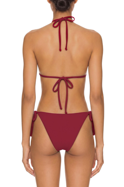 Gold Ring Triangle Bikini Top | SWBKT028
